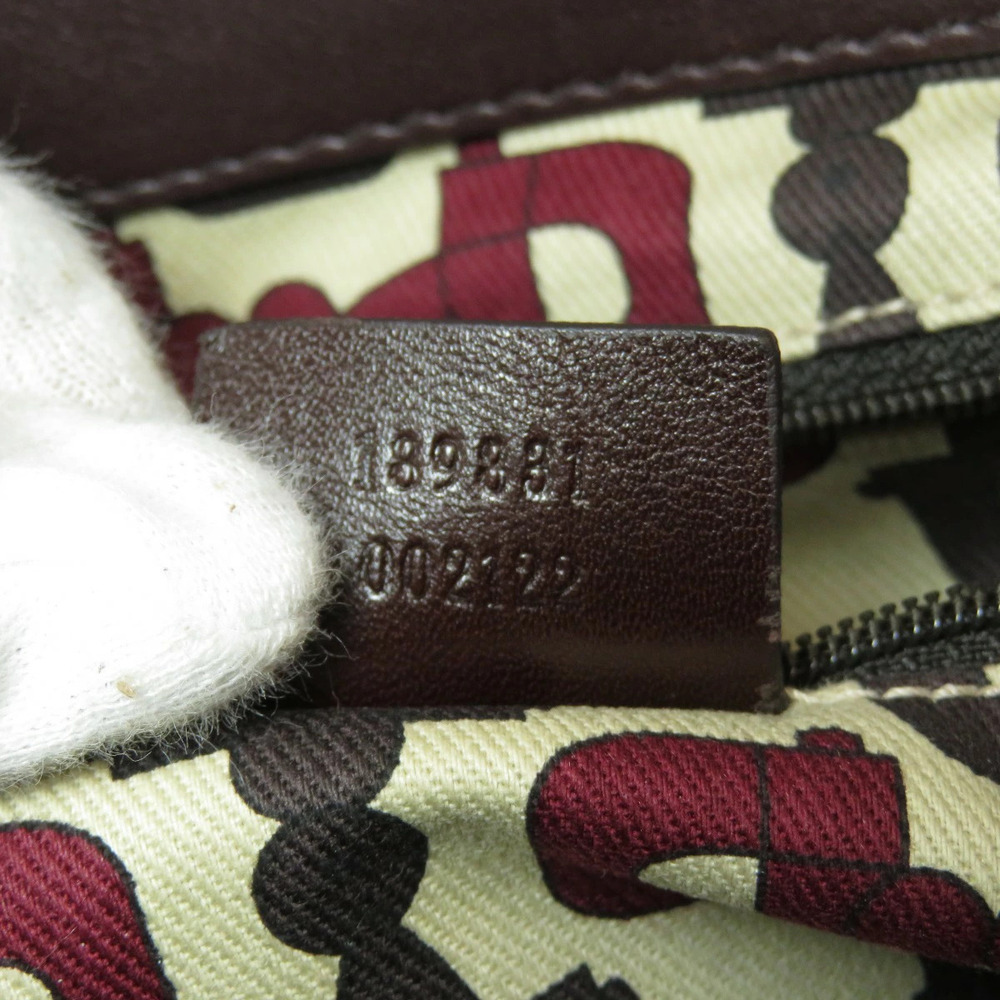 Gucci Guccissima Leather D Ring Abbey Tote brown - Picture 7 of 11